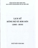 Ebook Lịch sử Đảng bộ xã Kim Sơn (1946-2016): Phần 1