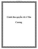 Cảnh thu quyến rũ ở Tân Cương