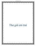 Thư gửi em trai