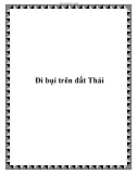 Đi bụi tại đất Thái