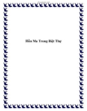 Truyện Hồn Ma Trong Biệt Thự