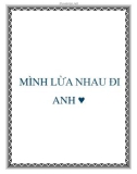 MÌNH LỪA NHAU ĐI ANH