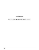 Giáo trình Lý luận chung về nhà nước và pháp luật: Phần 2 - GS. TS Võ Khánh Vinh