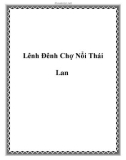 Lênh Đênh Chợ Nổi Thái Lan