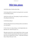 Một bản piano