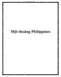 Một thoáng Philippines