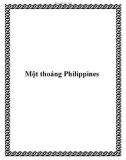 Một thoáng Philippines