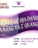 ĐÀ NẴNG - QUẢNG NAM