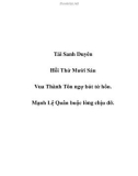 Tái Sanh Duyên - Hồi Thứ Mười Sáu