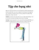 Tập cho bụng nhỏ