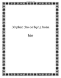 30 phút cho cơ bụng hoàn hảo