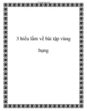 3 hiểu lầm về bài tập vùng bụng