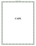 Truyện ngắn: Cafe