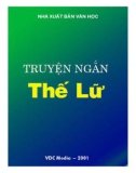 Truyện ngắn Thế Lữ - NXB Văn học