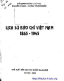 Tìm hiểu lịch sử báo chí Việt Nam 1865-1945: Phần 1