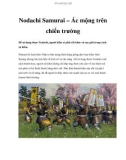 Nodachi Samurai – Ác mộng trên chiến trường