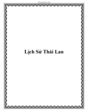 Tài liệu du lịch - Lịch Sử Thái Lan