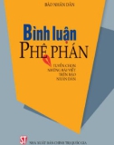 Tuyển chọn những bài viết trên báo nhân dân: Bình luận - Phê phán - Phần 1