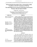 Mối quan hệ giữa thương hiệu tổ chức và thương hiệu cá nhân trong lĩnh vực báo chí: Trường hợp tại Việt Nam