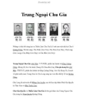 Trung Ngoại Chu Gia