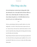 Tấm lòng của cha