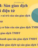 Bài giảng Thươngmạiđiệntử: Chương 4 - ĐàmThịThuỷ