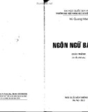 Giáo trình Ngôn ngữ báo chí (In lần thứ sáu): Phần 1