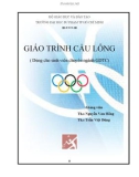 Giáo trình Cầu lông (Dùng cho sinh viên chuyên ngành GDTC)