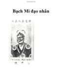 Võ sư Trung quốc - Bạch Mi đạo nhân