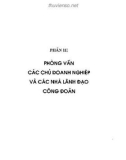 nghệ thuật phỏng vấn các nhà lãnh đạo - phần 2