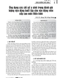 Ứng dụng các chỉ số y sinh trong đánh giá lượng vận động buổi tập cho vận động viên cấp cao môn Điền kinh