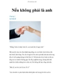 Nếu không phải là anh