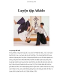 Luyện tập Aikido