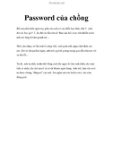 Password của chồng