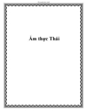 Ẩm thực Thái