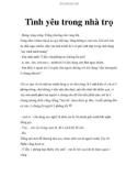 Tình yêu trong nhà trọ