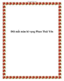 Ðôi mắt màu hi vọng Phan Thái Yên