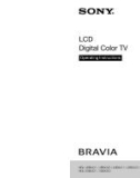 LCD Digital Color TV Operating Instructions