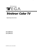 FG TRINITRON WEGA TRINITRON@ COLOR TV