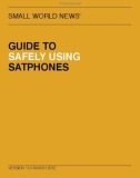 GUIDE TO SAFELY USING SATPHONES