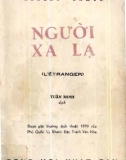 Truyện ngắn - Người xa lạ: Phần 1