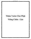 Thăm Vườn Chư Phật Viêng Chăn - Lào