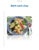 Bánh canh chay