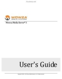 Wowza Media Server® 3 User's Guide