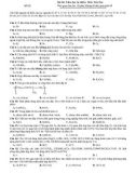 Đề thi minh họa THPT Quốc gia môn Hóa năm 2020 - Đề số 22