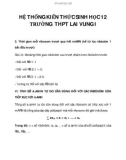 HỆ THỐNG KIẾN THỨC SINH HỌC 12 TRƯỜNG THPT LAI VUNG I_3