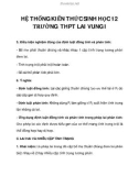 HỆ THỐNG KIẾN THỨC SINH HỌC 12 TRƯỜNG THPT LAI VUNG I_4