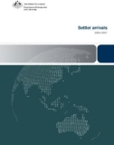 Settler arrivals 1996-97 to 2006-07 Australia States and territories