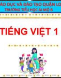 Bài giảng môn Tiếng Việt lớp 1 sách Cánh diều năm học 2020-2021 - Bài 80: Kể chuyện Hàng xóm (Trường Tiểu học Ái Mộ B)