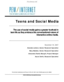 Teens and Social Media